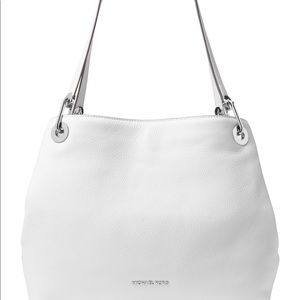 Michael Kors beautiful white leather bag